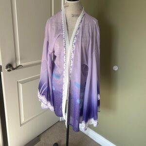 Genshin Impact Cosplay swim cover up Raiden Shogun